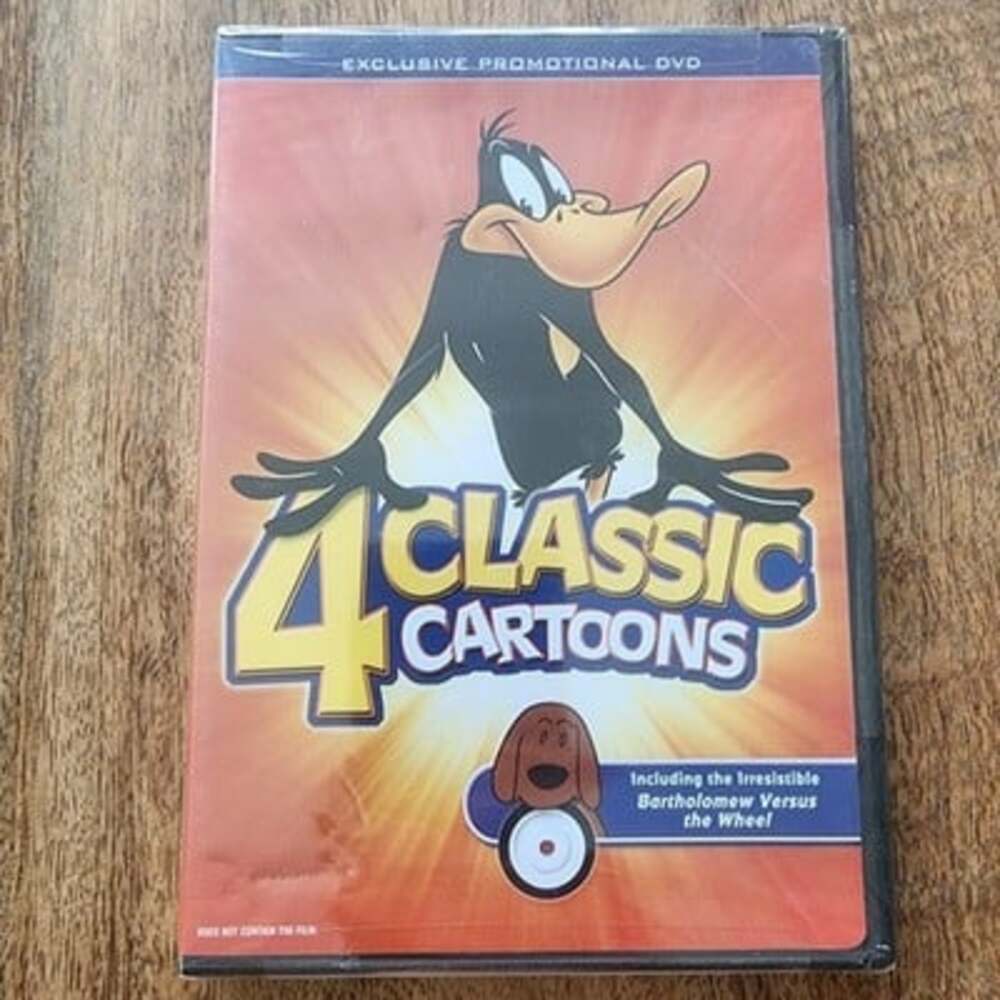 Looney Tunes 4 Classic Cartoons DVD Daffy Duck Speedy Gonzales Promo New Sealed